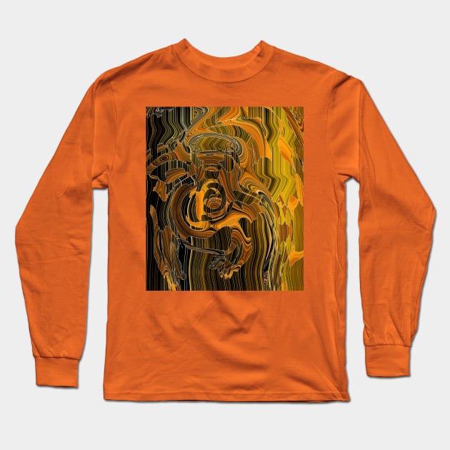 Digital abstract art 3.5 Long Sleeve T-Shirt by EpiPri